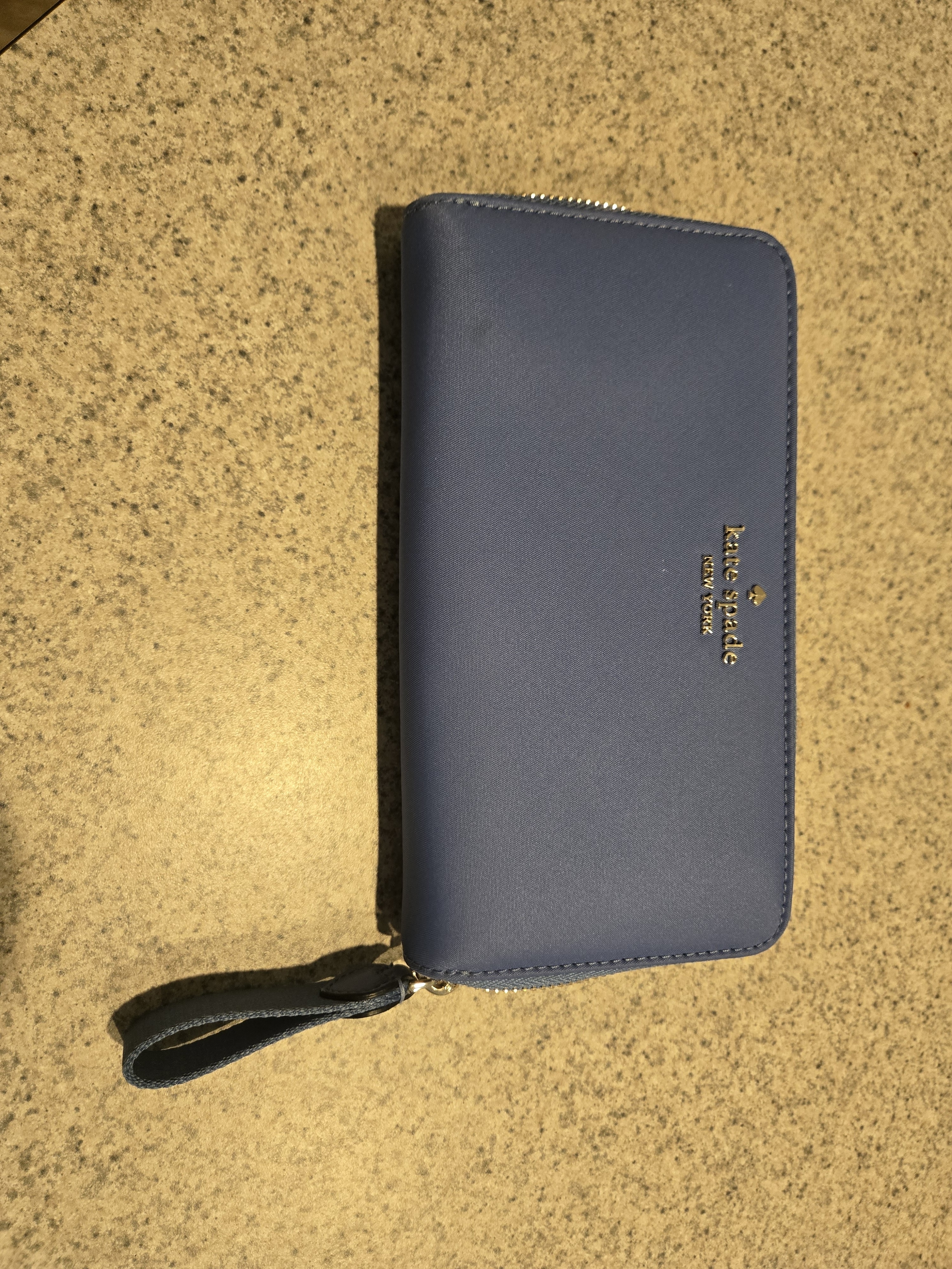 Kate Spade New York Blue Wristlet Wallet